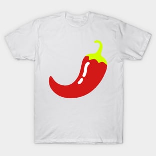 Red Chilli Emoticon T-Shirt